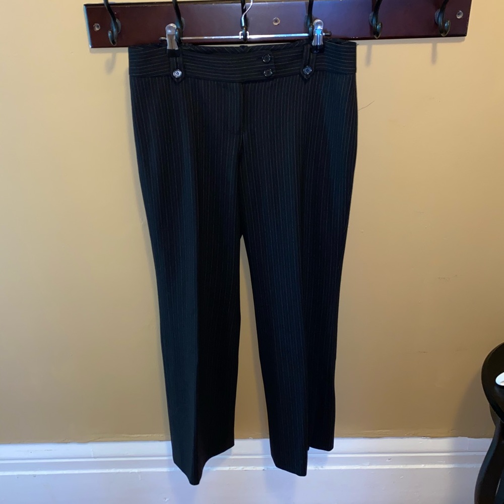 Ann Taylor Petites Black Wool Dress Pants